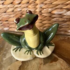 Frog with Yellow Belly MCM figurine